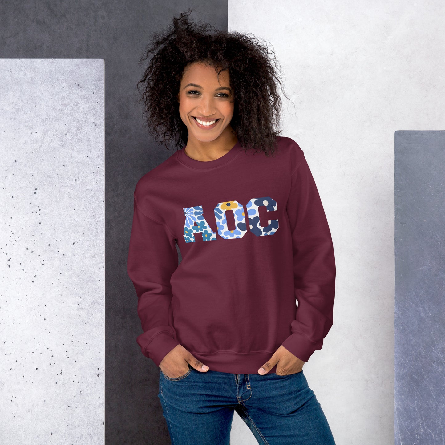 AOC Flowers Sweatshirt