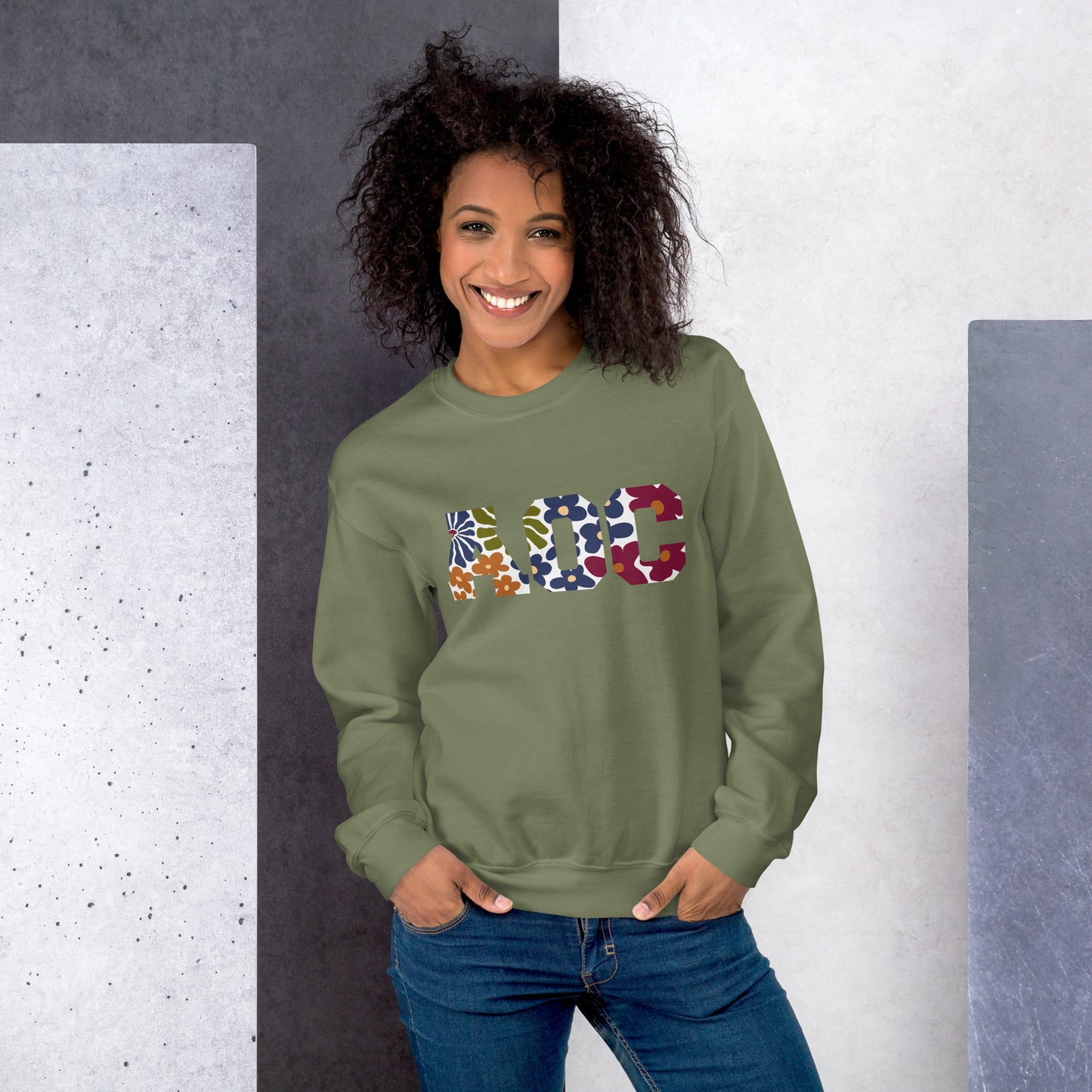 AOC Autumn Flowers Sweatshirt