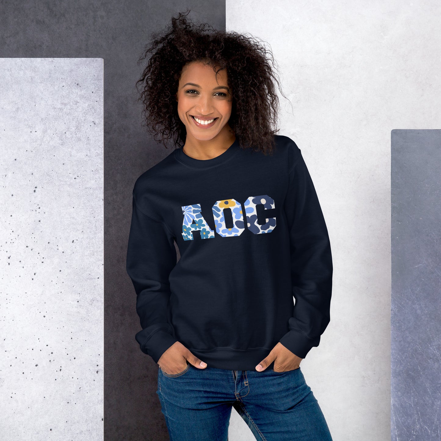 AOC Flowers Sweatshirt