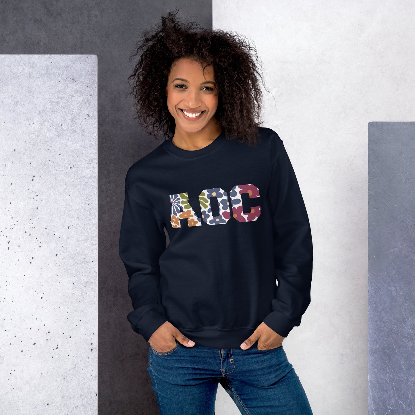 AOC Autumn Flowers Sweatshirt