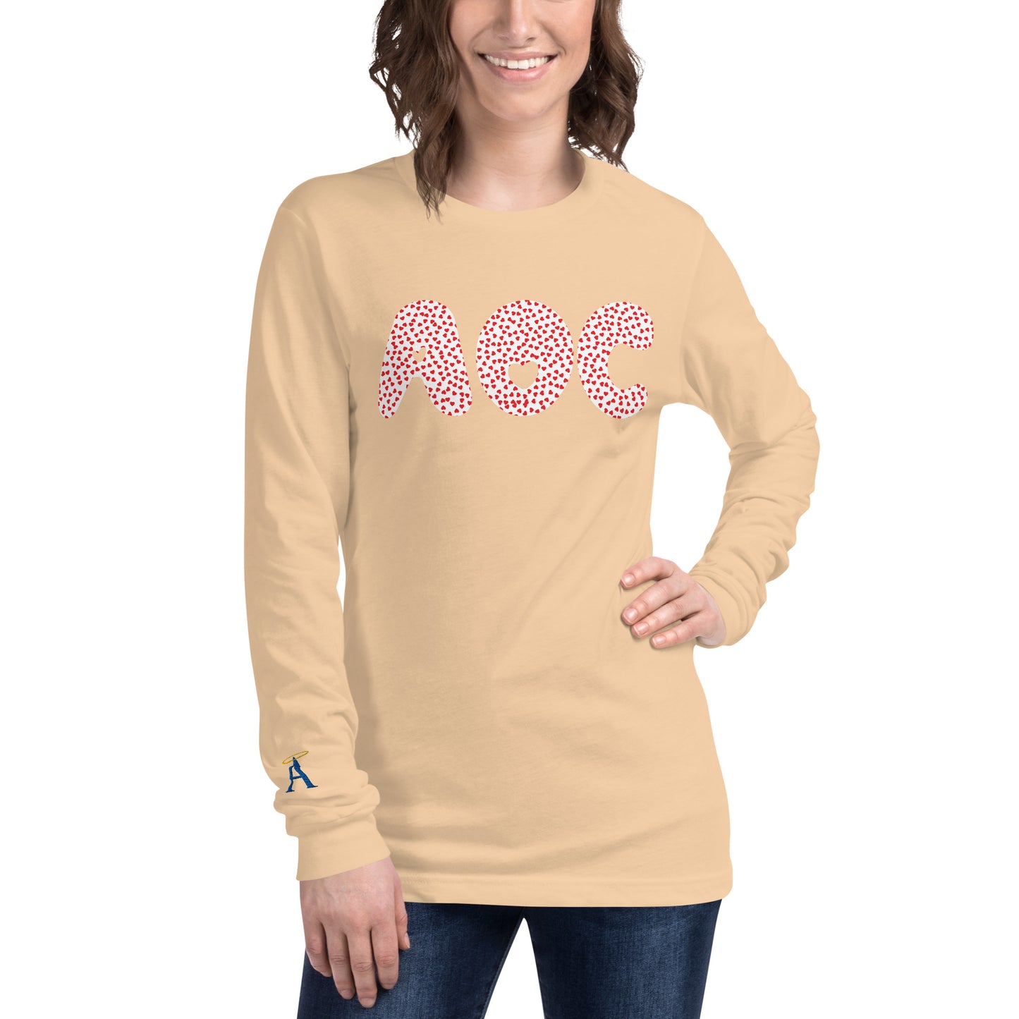 AOC Hearts Long Sleeve Tee