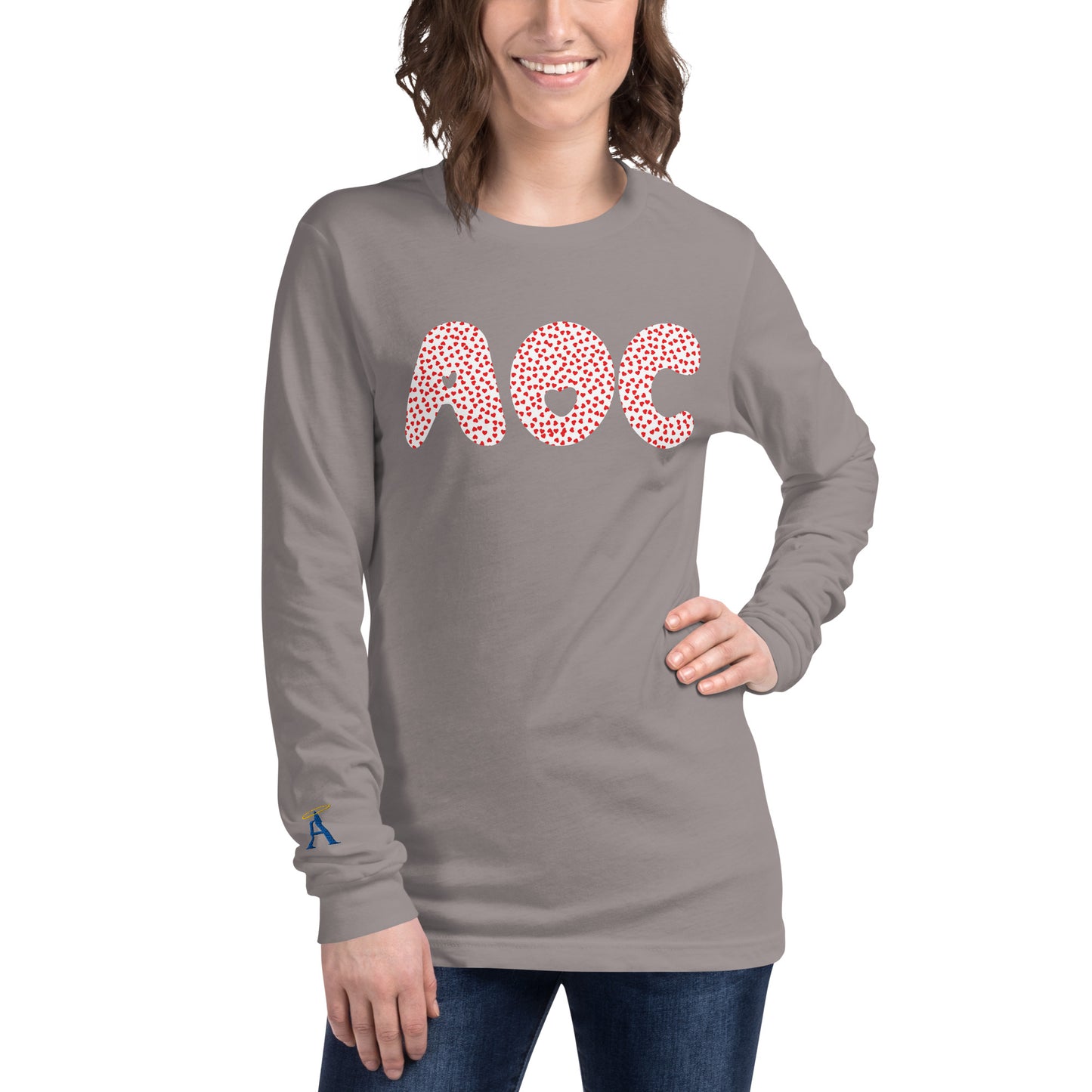 AOC Hearts Long Sleeve Tee