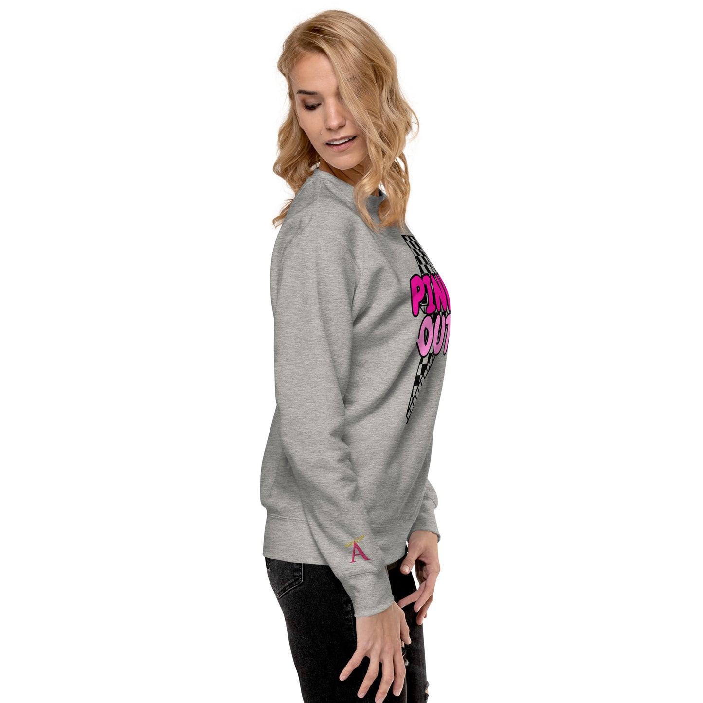 Pink Out Lightning Bolt Sweatshirt