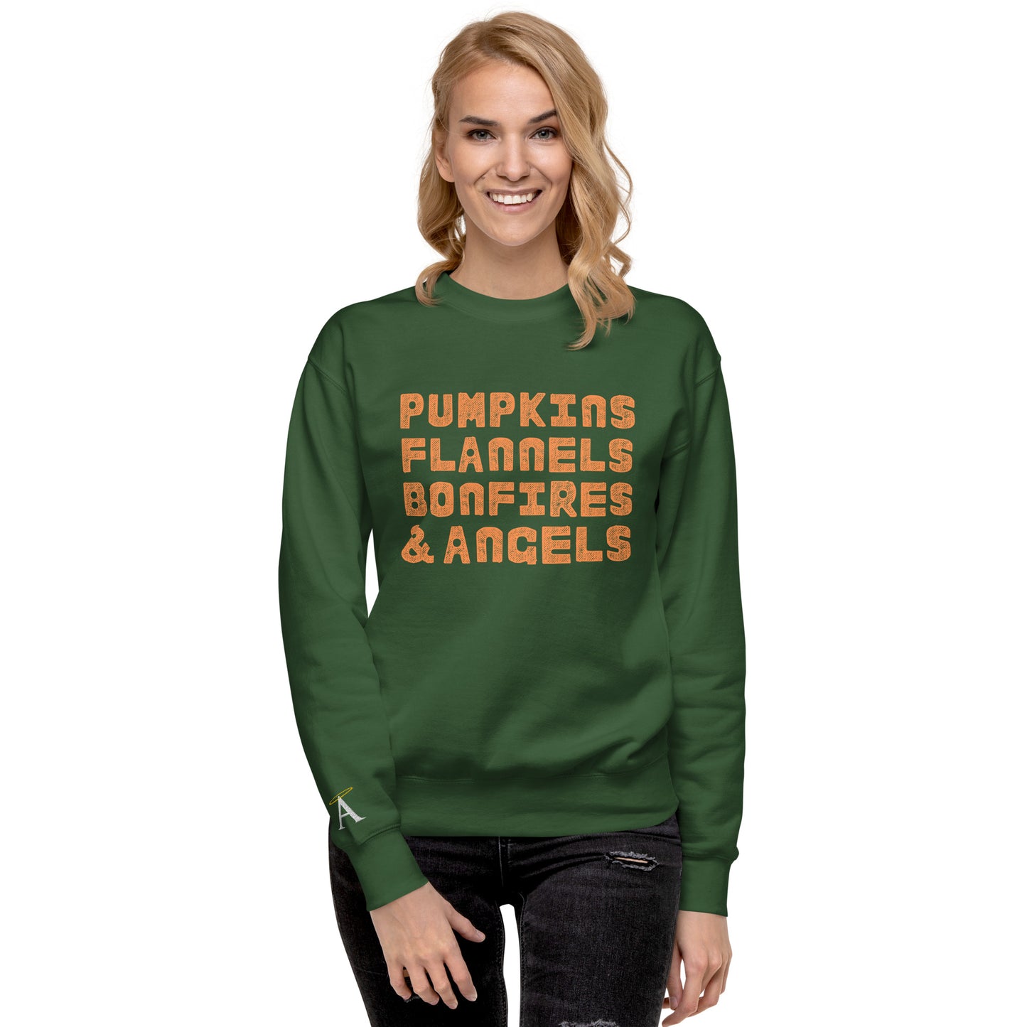 Pumpkins & Angels Sweatshirt