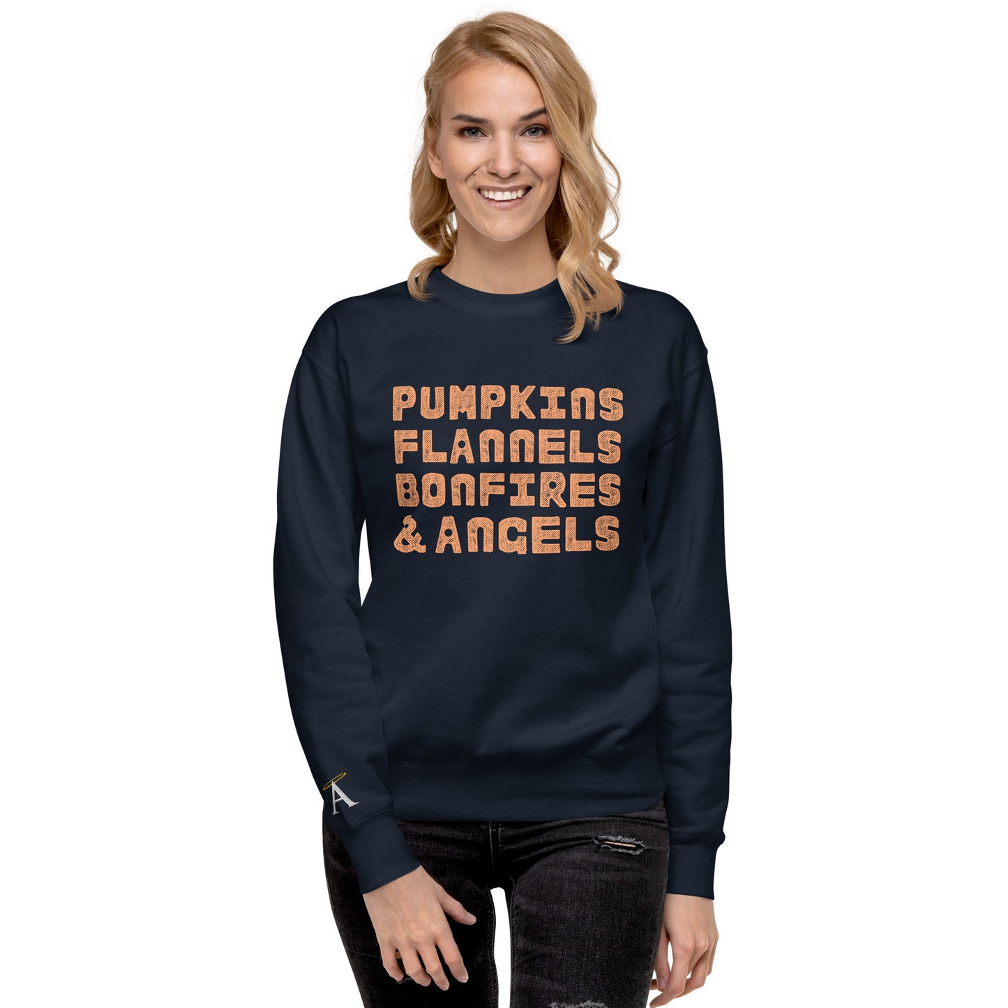 Pumpkins & Angels Sweatshirt