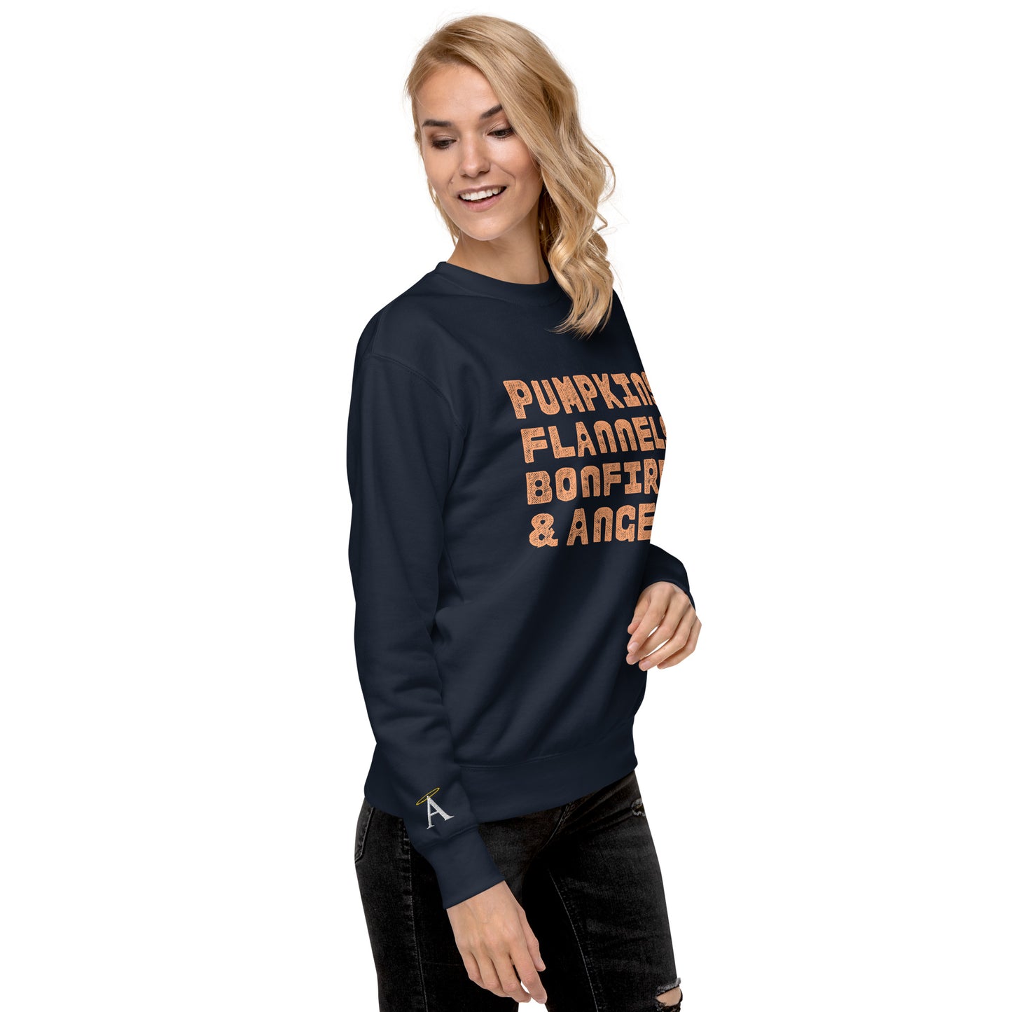 Pumpkins & Angels Sweatshirt