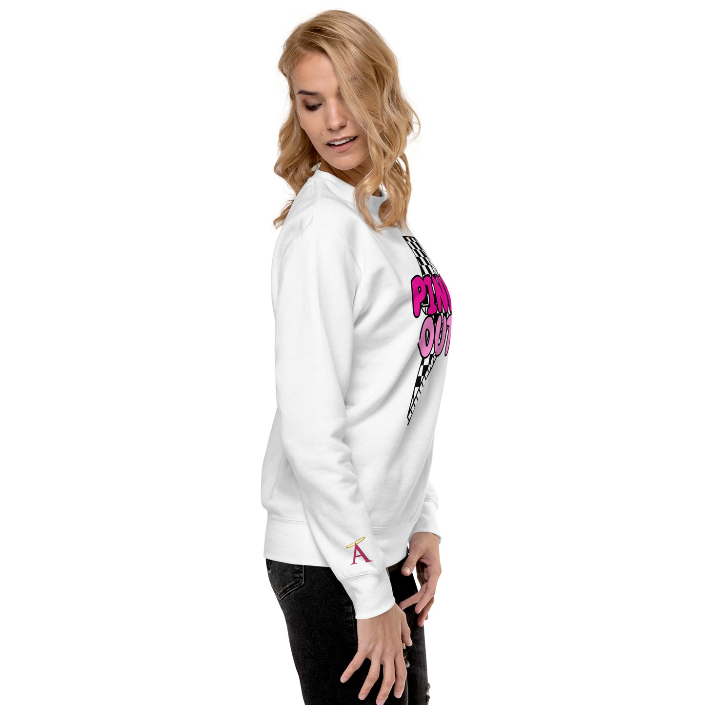 Pink Out Lightning Bolt Sweatshirt