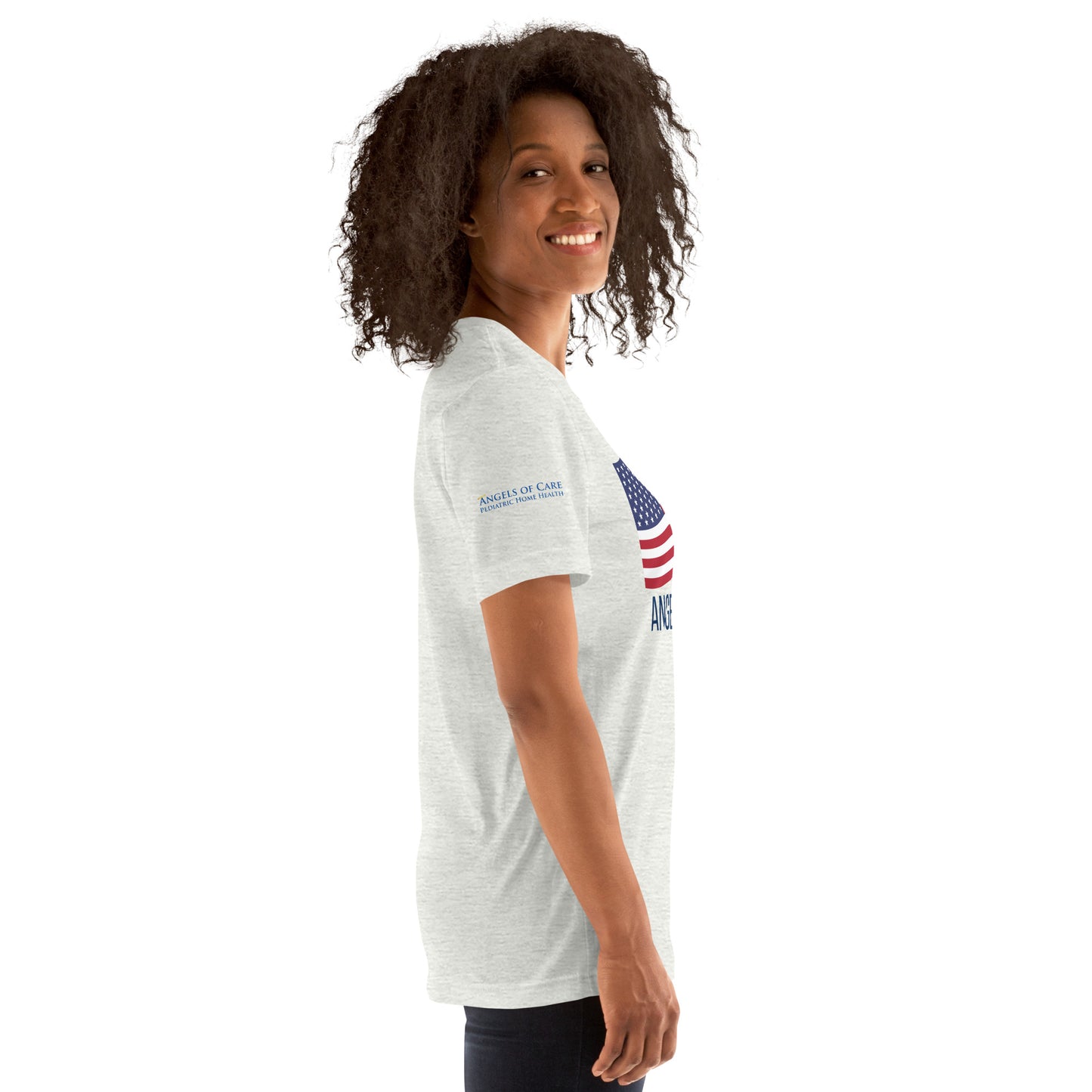 Angels of Care USA Flag Unisex Tee