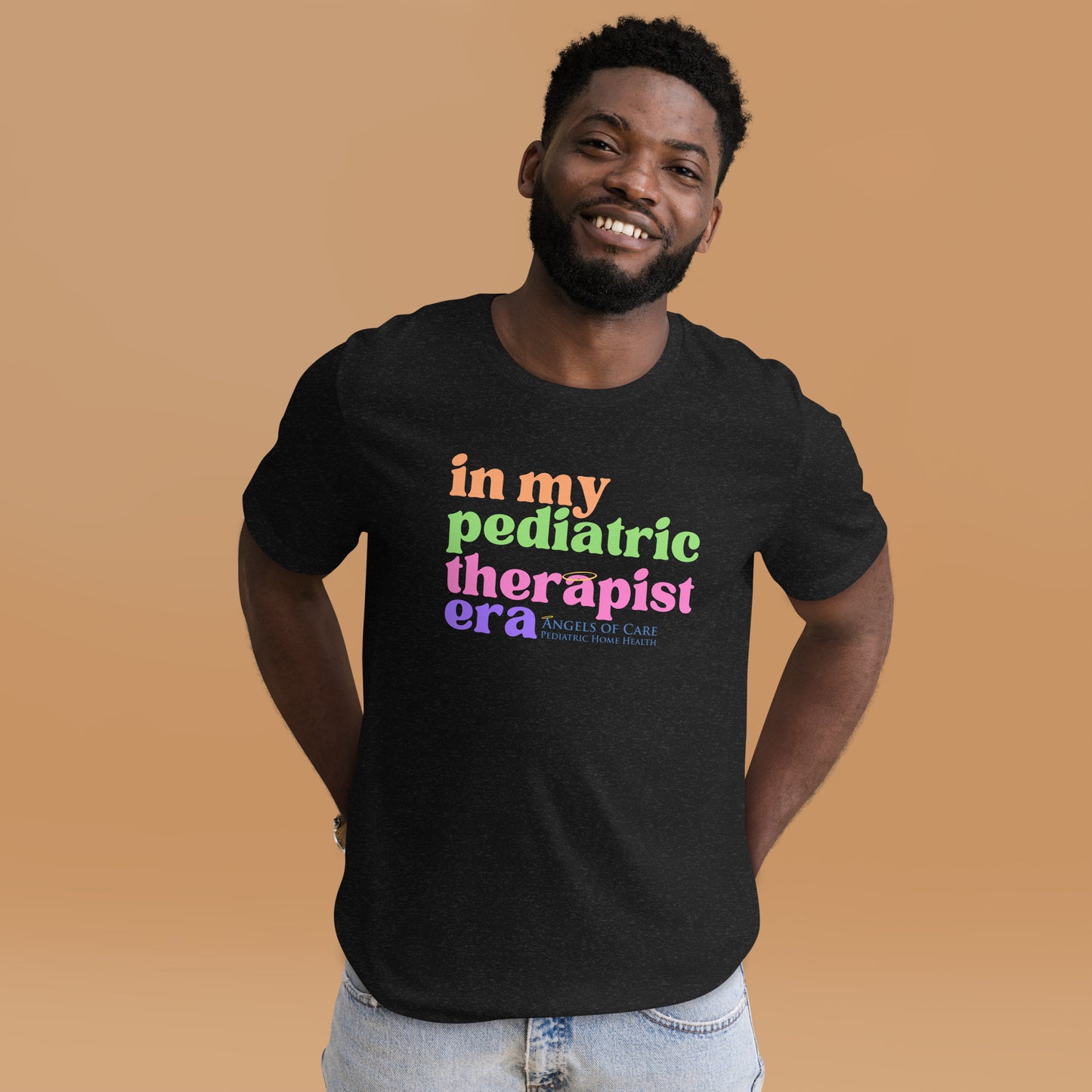 In My Therapist Era Unisex Tee Rainbow