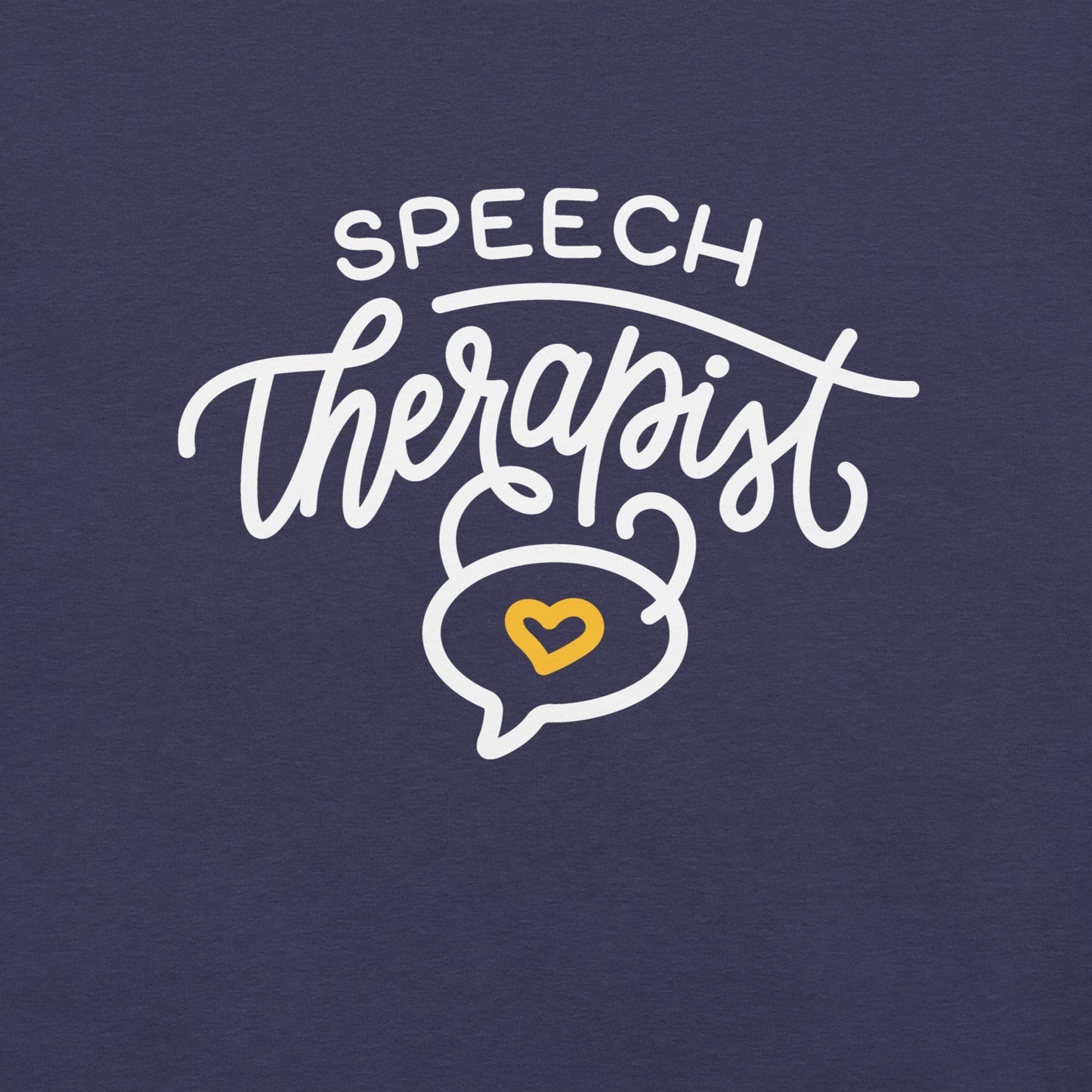 Speech Therapy Heart Talk Tee