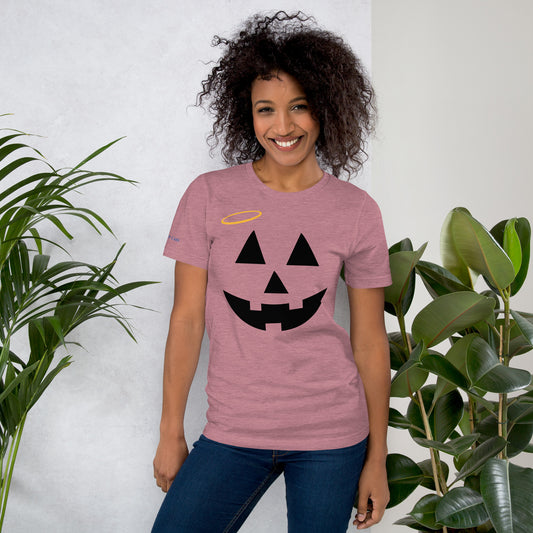 Jack-o-Lantern with Halo Tee