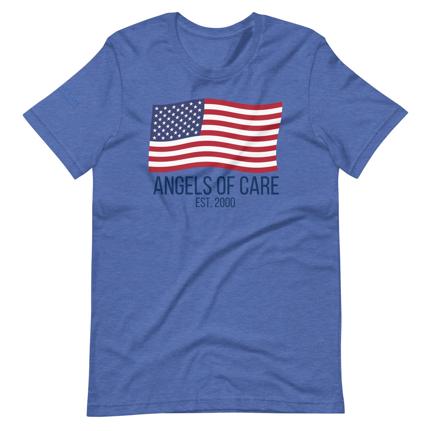 Angels of Care USA Flag Unisex Tee