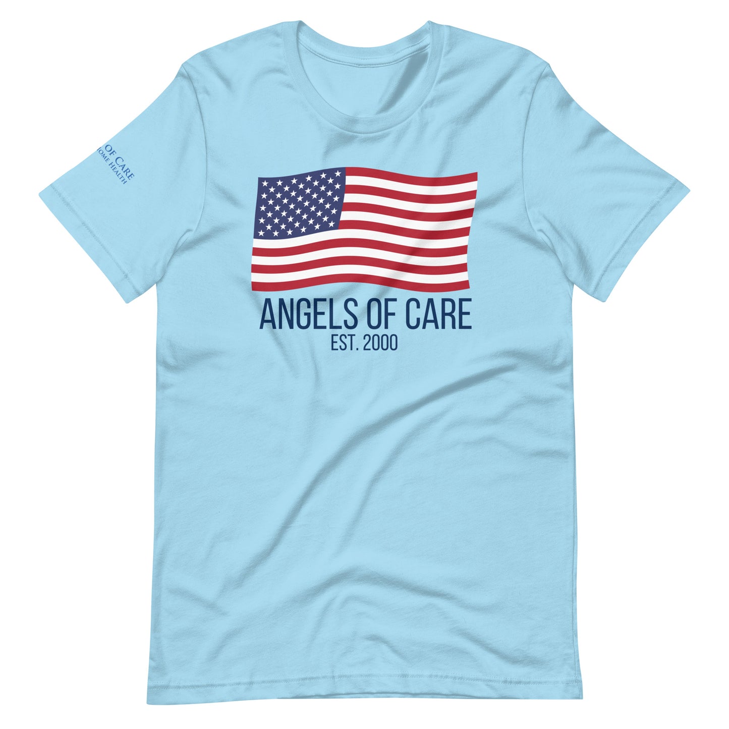 Angels of Care USA Flag Unisex Tee