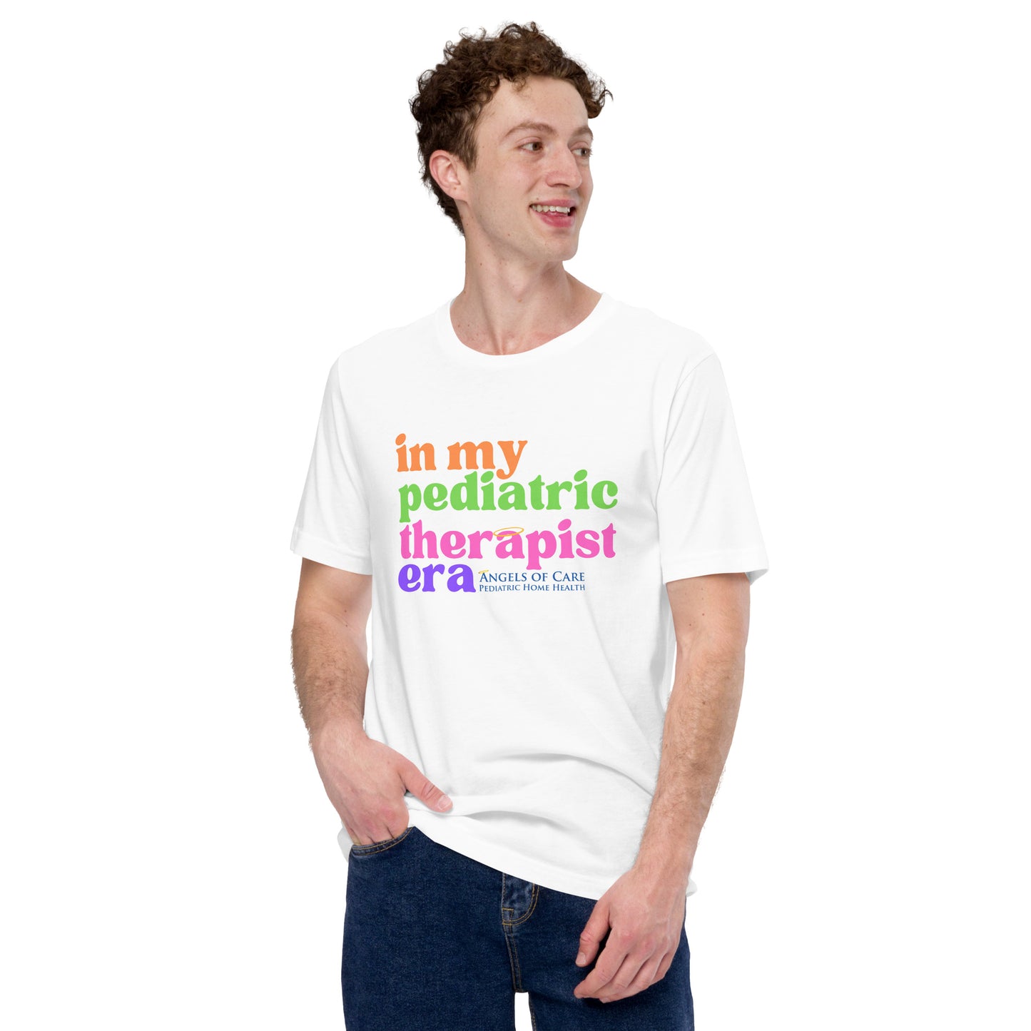 In My Therapist Era Unisex Tee Rainbow