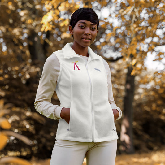 Women’s Pink A Columbia Fleece Vest