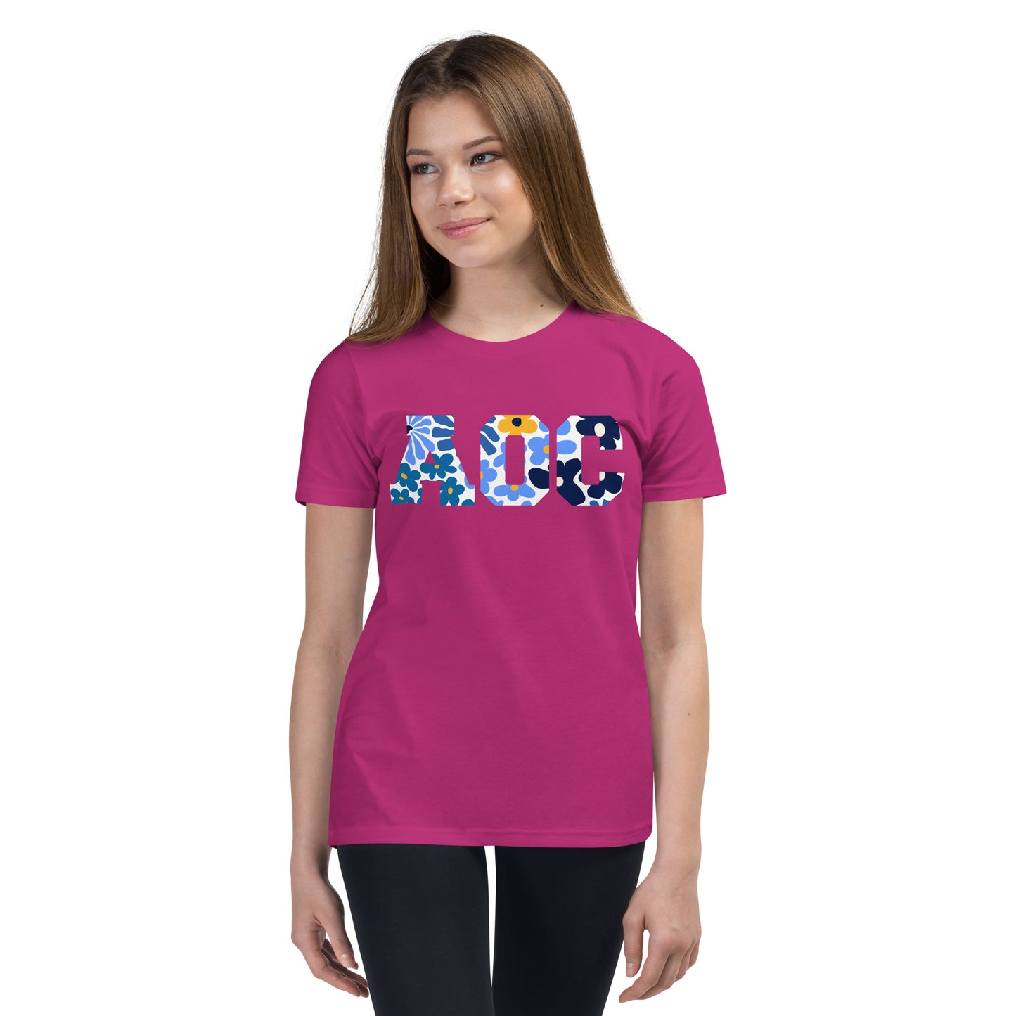 AOC Flowers Youth Tee