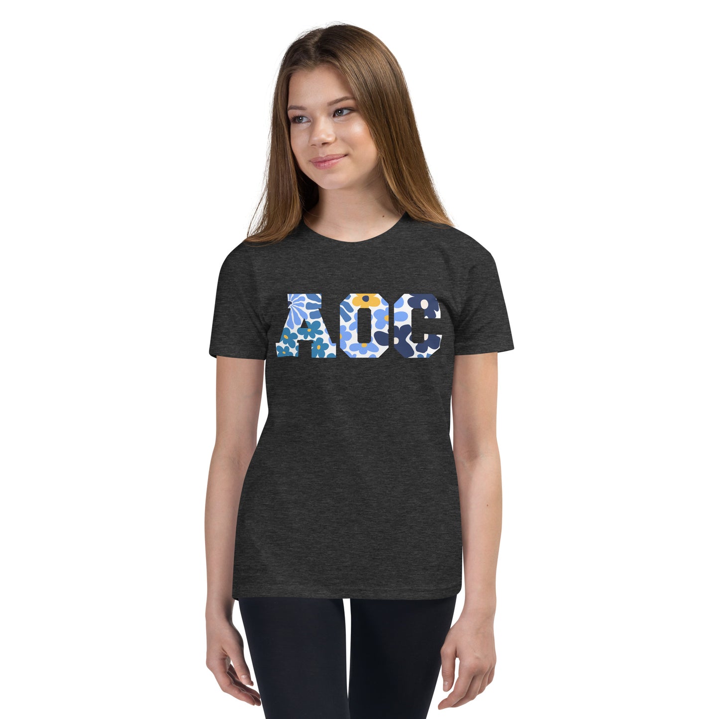 AOC Flowers Youth Tee