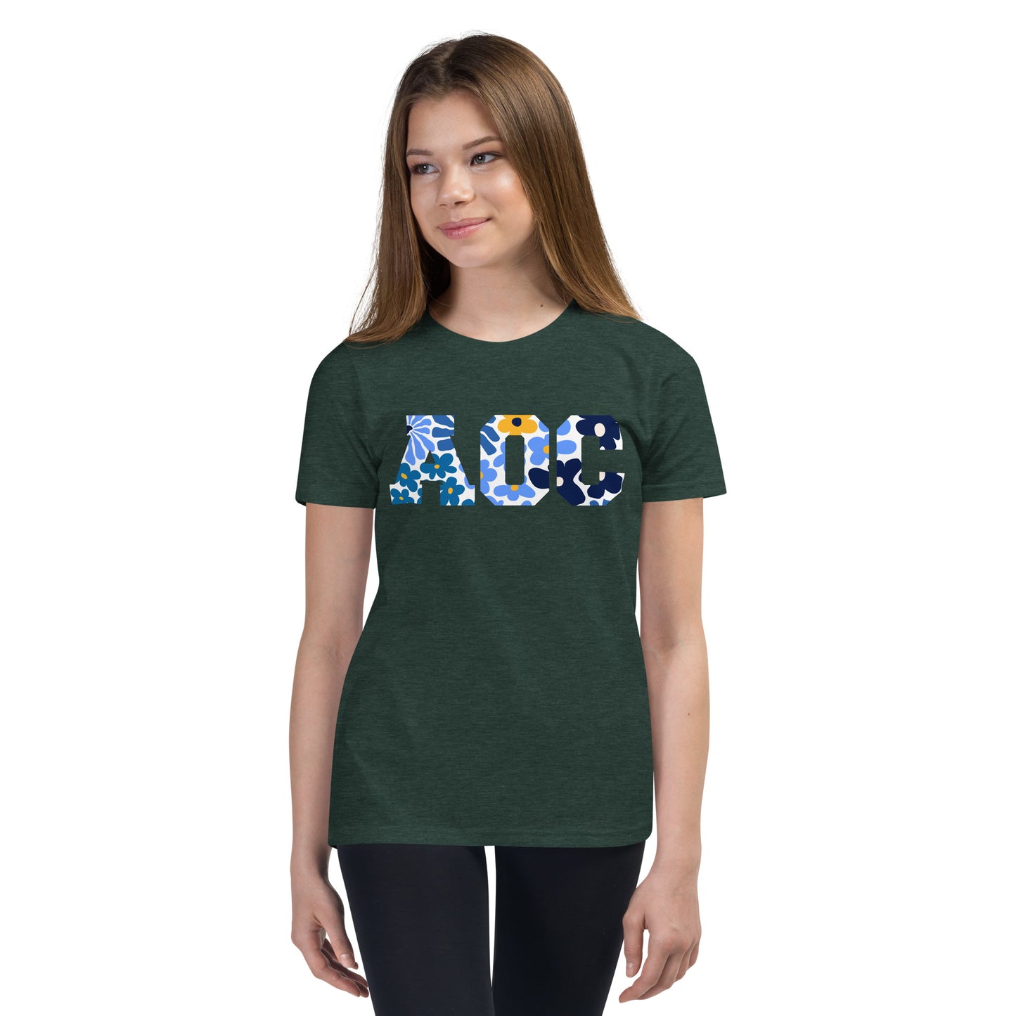 AOC Flowers Youth Tee