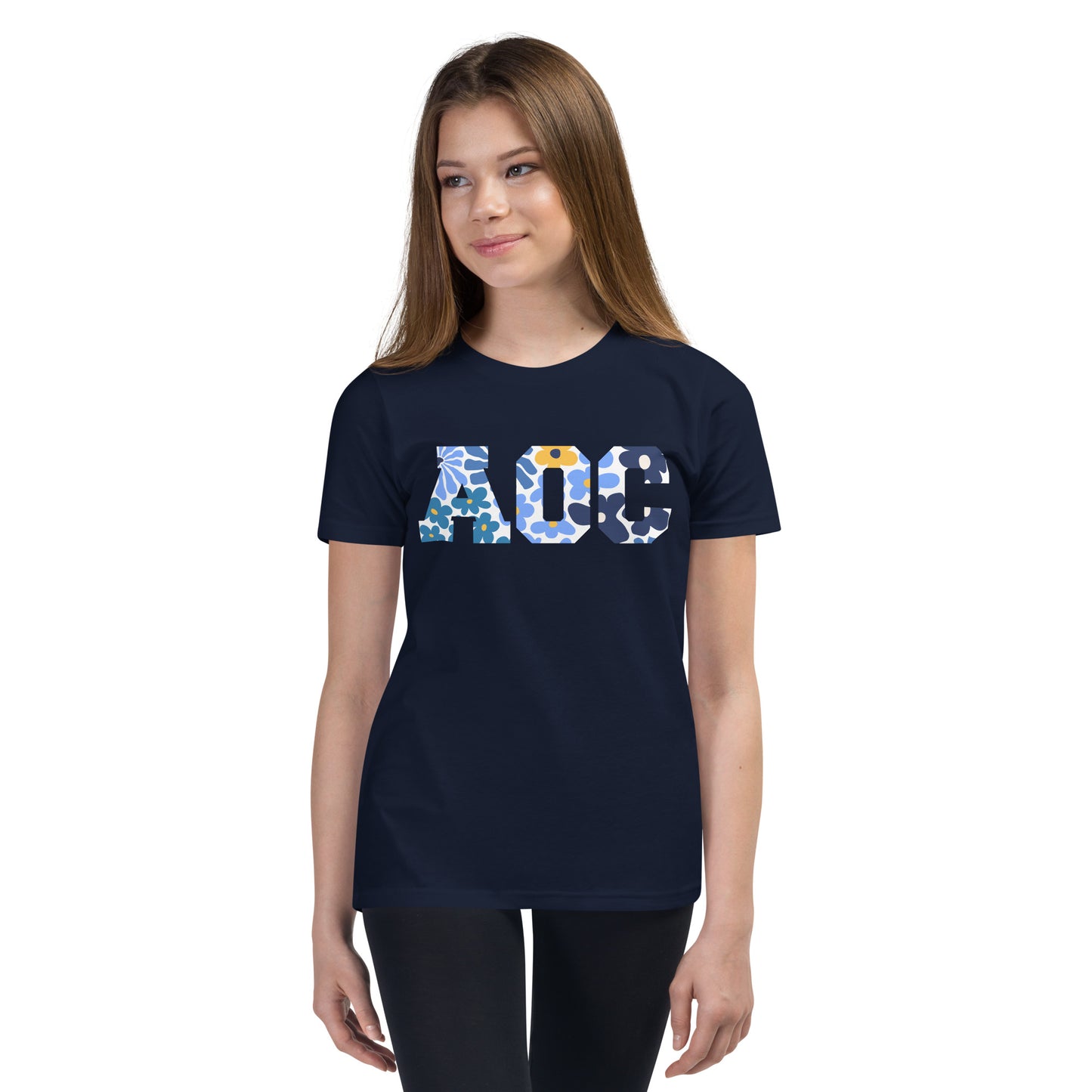 AOC Flowers Youth Tee